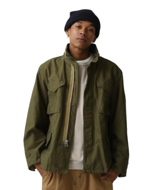 Avirex Field Jacket 1st M-65 Type, Men's, XL, 310, Olive, 783-4952034