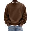 Men's Neck Sweatshirt for Winter Casual Daily Wear Pullover
