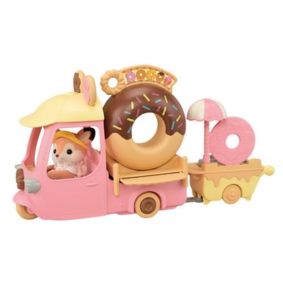 Sylvanian Aileleri Yuenchi Lezzetli Donut ST Mark Sertifikası Yaş Oyuncak Bebek Evi Sylvanian Aileleri EPOCH Omiseya-san [Teslimat! Vagon] Mi-93 3+