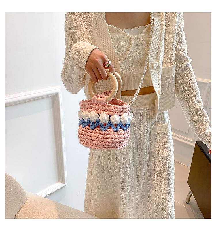 Tulip Hand-Woven Crossbody Bag DIY Kit - Perfect Gift for Your Bestie or Girlfriend