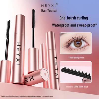 HEYXI Han Yuanxi Wasserdichte und Schweißfeste Mascara, 6g - Dicke, geschwungene, verlängernde und langanhaltende Wimpern.