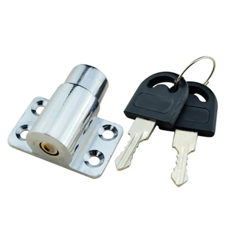 4Pcs Sliding Window Lock With Key Child Safety Protection  Anti-Theft Door  Push