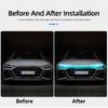 Rhyming DIY Car Hood Light Strip Daytime Running Strip Scan Lighting Flexible Ambient Neon Lamp Atmosphere Backlight