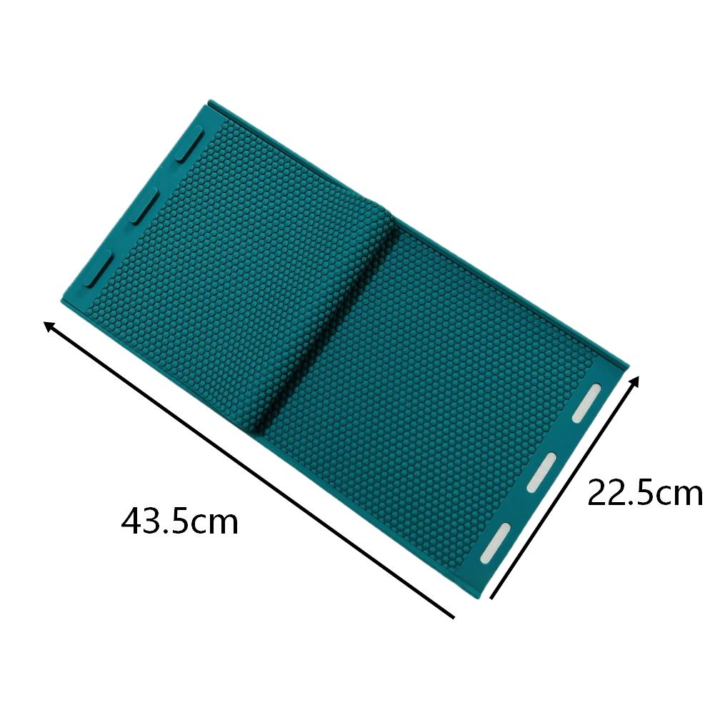 Flexible Silicone For MOLD for For HONEYCOMB Foundation For DIY - For BEEKEEPING Tool - 43.5 X 22.5 Cm - 2 Pcs