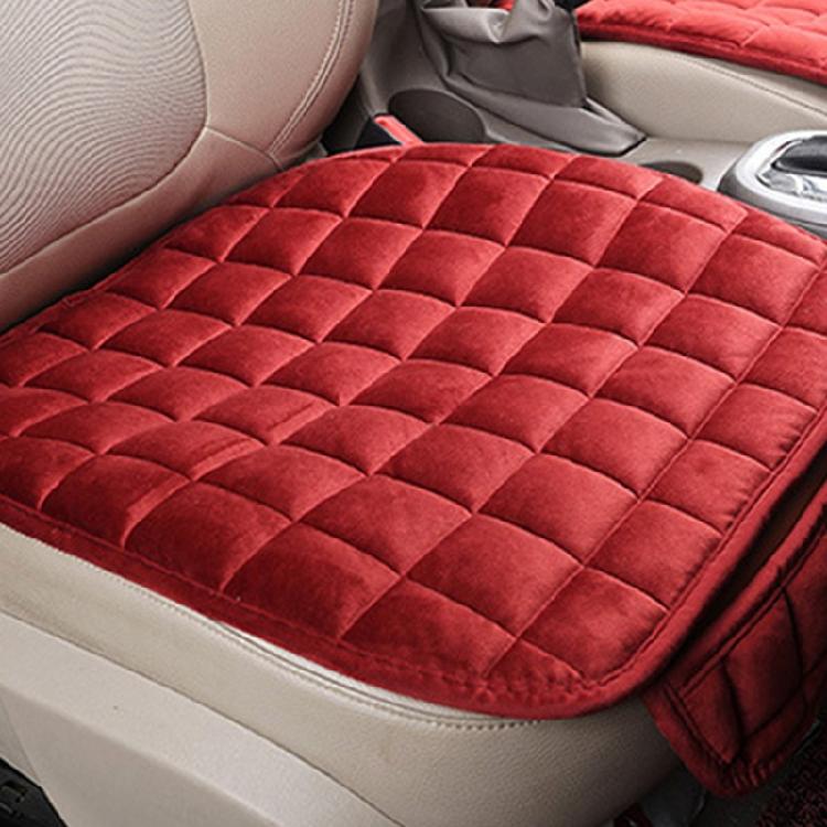 Winter Warm Car Cushion Non-Slip Universal Auto Seat Cover Soft Comfortable Car