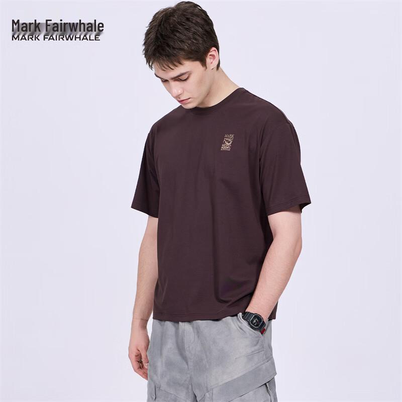 Mark Huafei Men s Embroidered Antibacterial T-Shirt XL