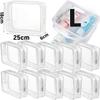 1/12 Stück Transparente PVC Aufbewahrung Reise Organizer Klare Kosmetiktasche Kosmetiktasche für Kosmetiker Beauty-Koffer Kulturtasche Waschbeutel
