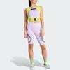 Adidas x Stella McCartney Truepace Running Bike Leggings Women Bottoms Pink Purple IB4944