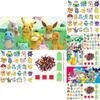 5D Kristall-Diamant-DIY-Aufkleber Pokémon-Malerei für Kinder im Cartoon-Stil