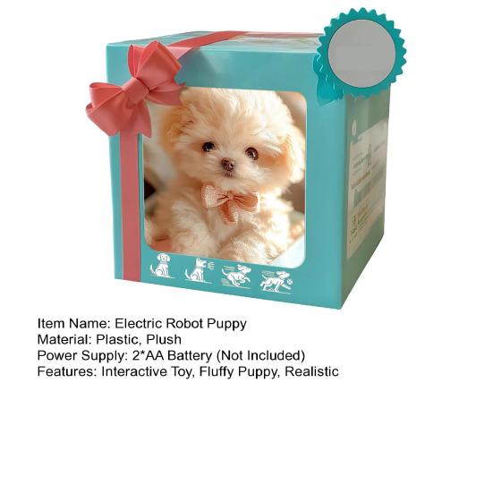2026 Upgrade Hopping Dog Puppy, Electronic Plush Puppy Toy - Walking