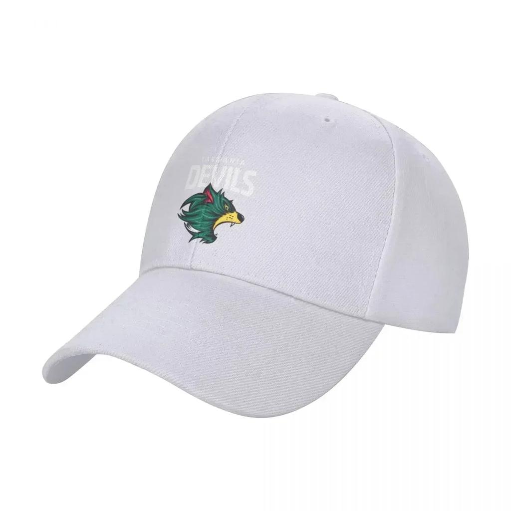 Cappellino da baseball con scritta bianca dei Tasmania Devils Football Club, cappello da golf da uomo con chiusura a scatto, cappello Wild Ball da donna e da uomo