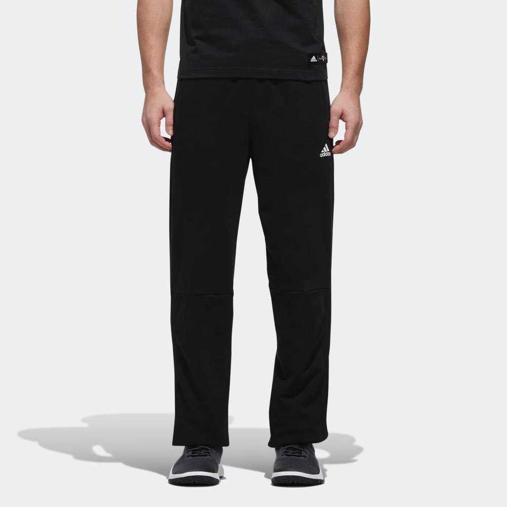 Adidas PT FT Mens Training Series Comfortable Versatile Lace-Up Knitted Sports Pants Men Pants Black DW4614