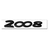 For New Peugeot 206 207 301 307 308 408 508 2008 3008 4008 5008 RCZ 1Pcs ABS Car Badge Sticker Car Body Trunk Decoration Sticker