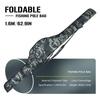 Foldable Fishing Pole Bag Fishing Tackle Storage Bags Portable Fishing Rod Bag Fishing Rod Carrier
