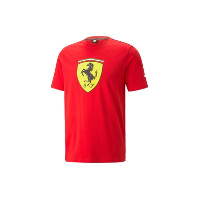 Logo Print Crew Neck Short Sleeve T-Shirt Men Tops Red 538175-02