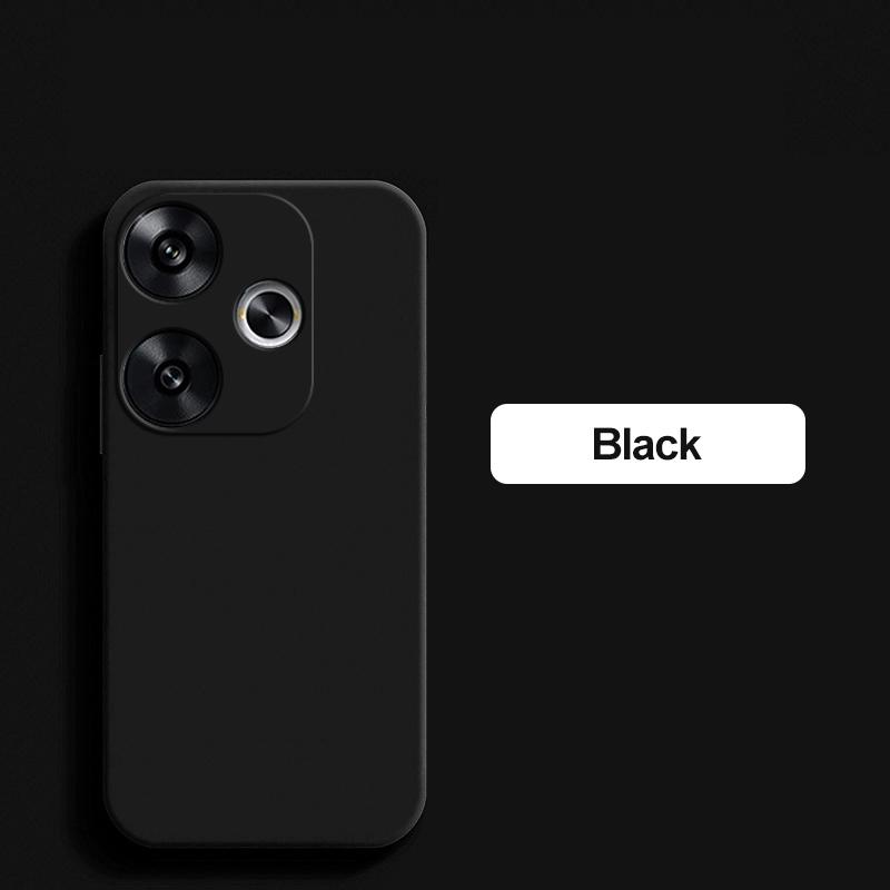 For Redmi Turbo 3 Turbo3 5G Case Luxury Square Liquid Silicone Phone Case For Xiaomi Redmi Turbo 3 Turbo3 Shockproof Soft Back Cover