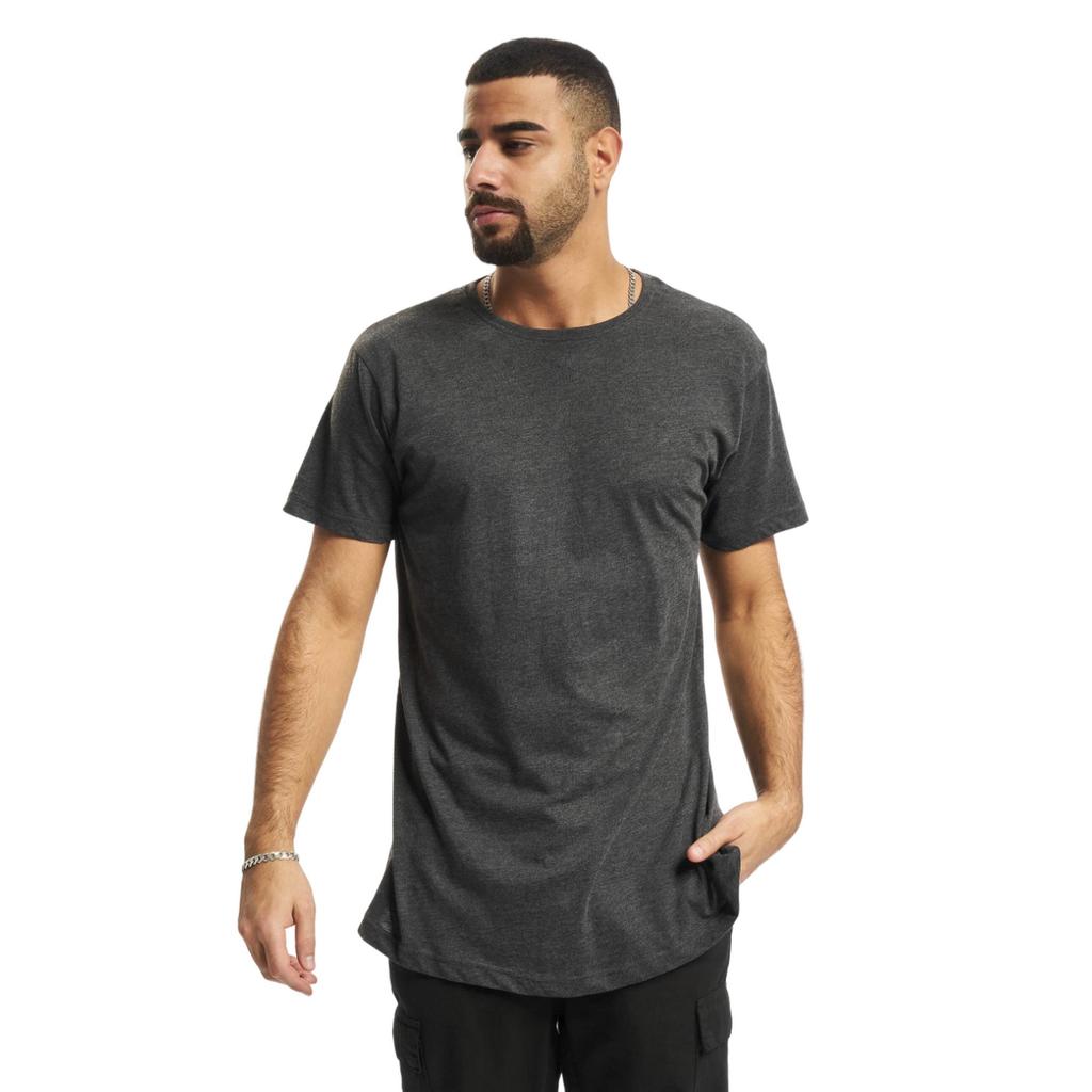 Urban Classics Mens Shaped Long T-Shirt (Pack of 2)