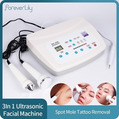 Ultrasonic 3 In 1 Facial Care Device Spot Tattoo Removal Anti-Aging Ultrasonic Facial Body Massage Skin Care Beauty Device