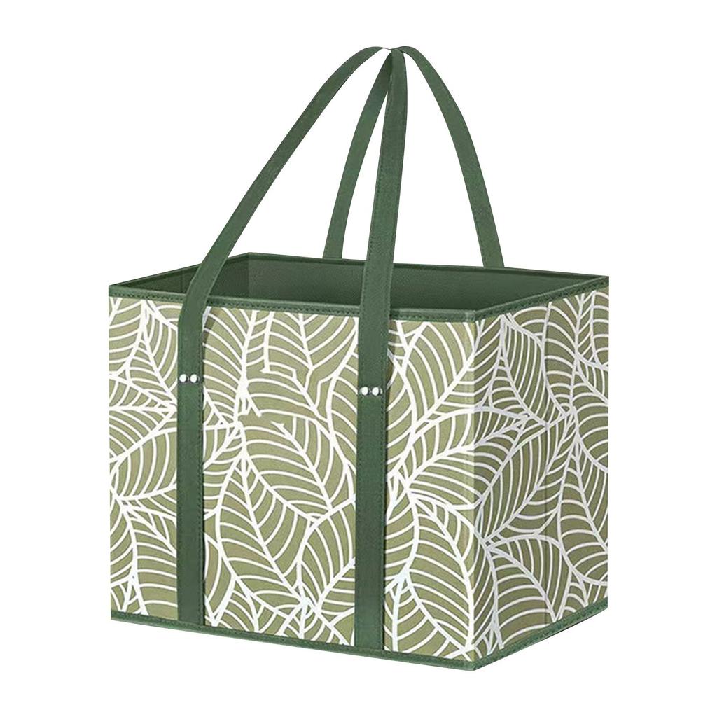 Shopping Bags, Reusable Shopping Bags, Reinforced Bottom, Foldable Tote Bags
