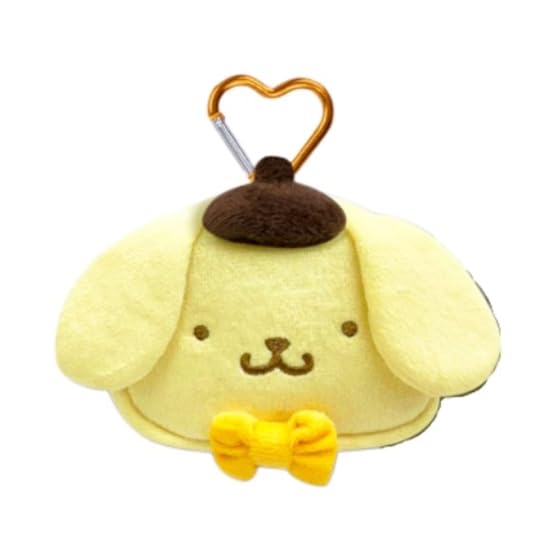 Hatakeyama Shoji Mini Face Pouch with Carabiner Pompompurin H8×W11×D3cm 63202404