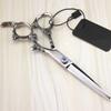 Professional 440C Steel 6 Inch Gem Dragon Hair Cutting Scissors Haircut Thinning Barber Tools Shears Hairdresser Scissors