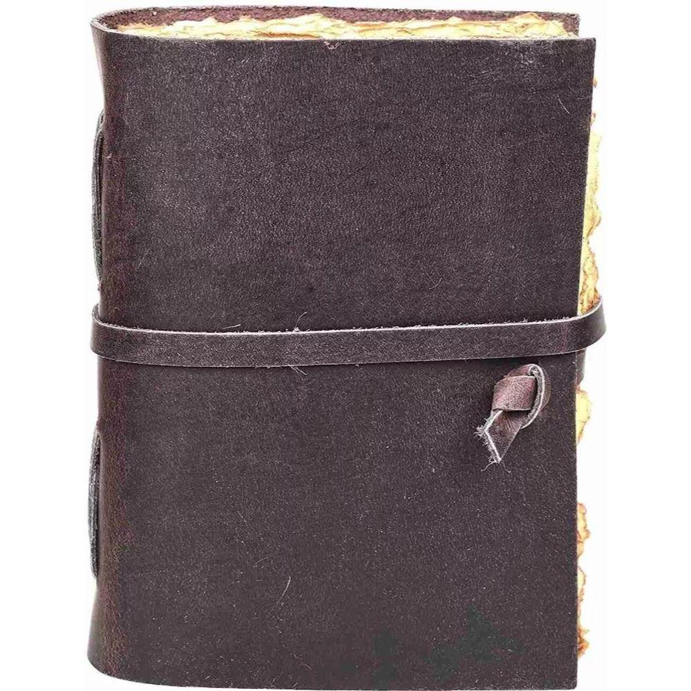 Vintage Leather Bound Journal Antique Handmade Paper Notebook Diary Sketchbooks