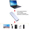 Gray Fast Transmission Type C Adapter For Multi-device Compatibility 4K Laptop Hub Accessories