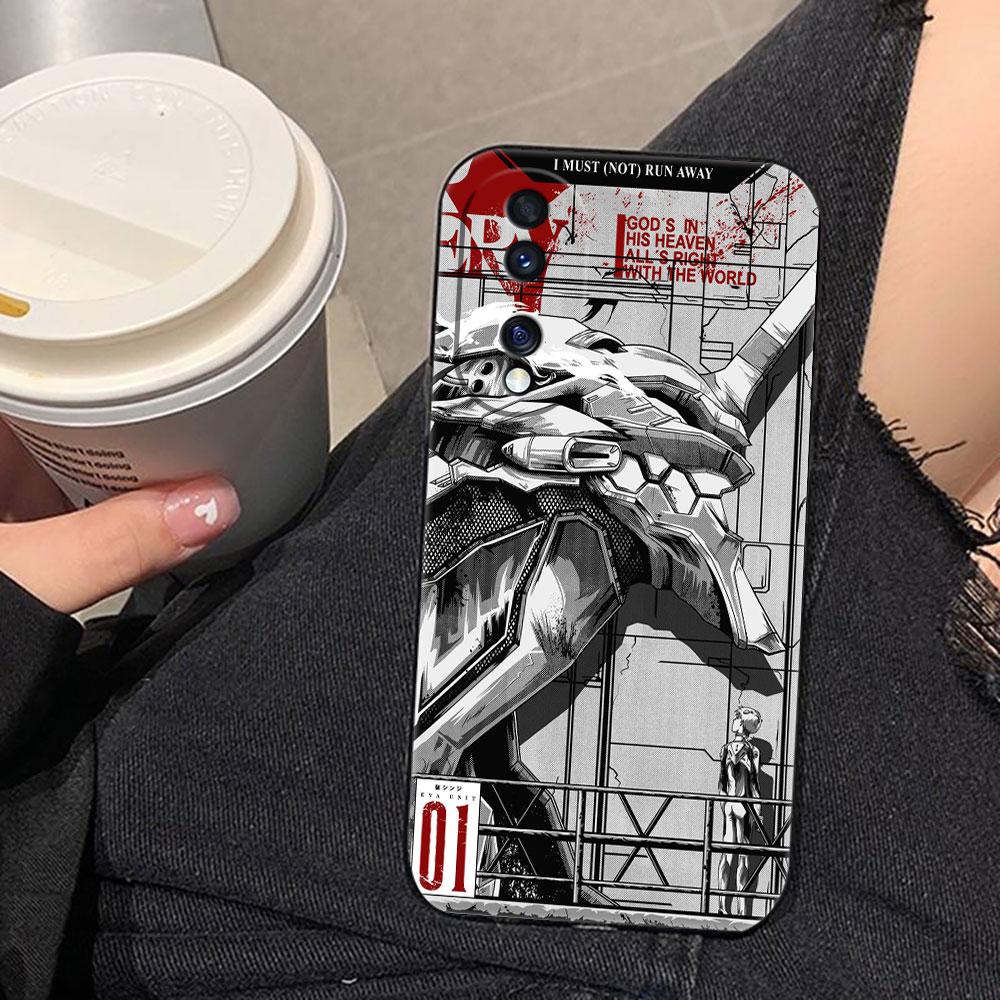 N-Neon G-Genesis E-Evangelion Phone Case For VIVO Y04 Y15S Y16 Y17S Y19S Y21 Y22S Y28 Y29 Y35 Y36 Y39 Y50 Y51 Y72 Y93 Y100 Cover