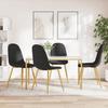 VidaXL 4x Dining Chairs Dining Chairs Dining Seats Kitchen Chairs Kitchen Furniture Home Interior 325685
