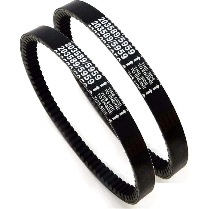 BLACKHORSE-RACING 3Pcs 30 Series Go Kart Drive Belt Replaces Manco 5959 / Comet 203589