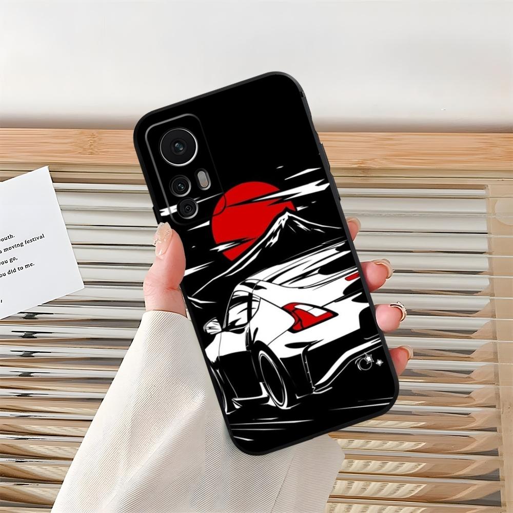 Japan JDM Sports Cars Male Men Phone Case For Xiaomi 15 13 14 10 12 11 Pro POCO F6 X6 X3 F5 X5 Pro Lite Ultra Shell Coque