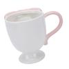 300ml Bow Coffee Mug Cute 3D Bow Tie Ceramic Coffee Mug High Temperature Resistance for Hot Cold Drinks