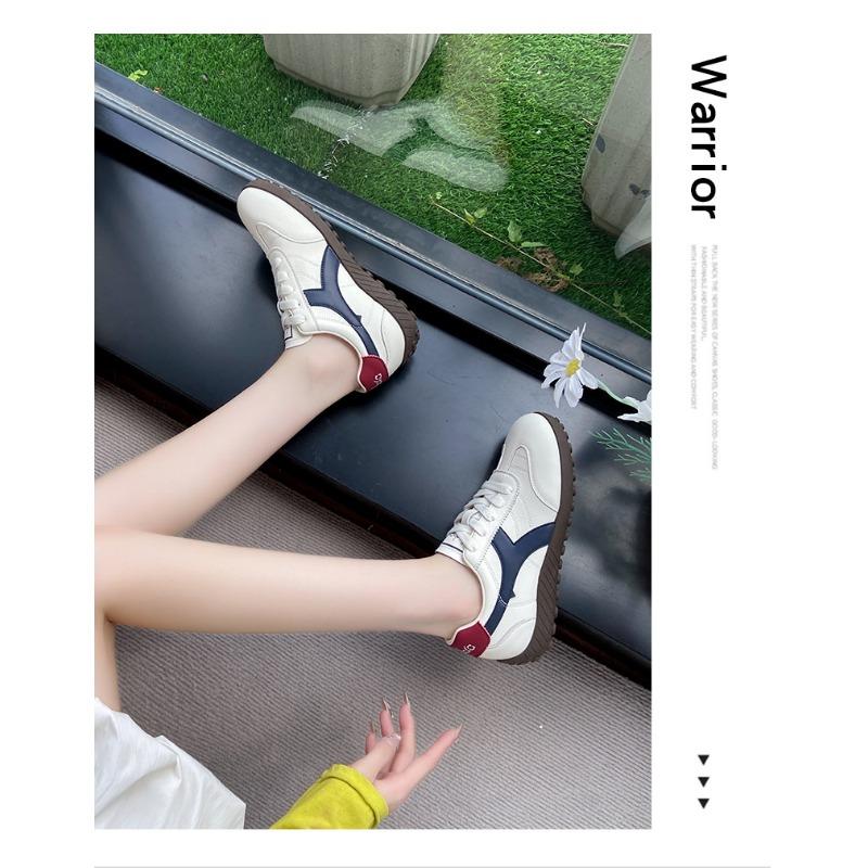 New Summer Light and Breathable Heightened Thick Soft Sole Casual Sports Shoes Women's