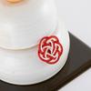Shujishi Made In Japan New Year Decoration New Year Ornament Entrance Kagami Mochi Mashiko Ware Mashiko Ware Kagami Mochi MSK-KGM-02