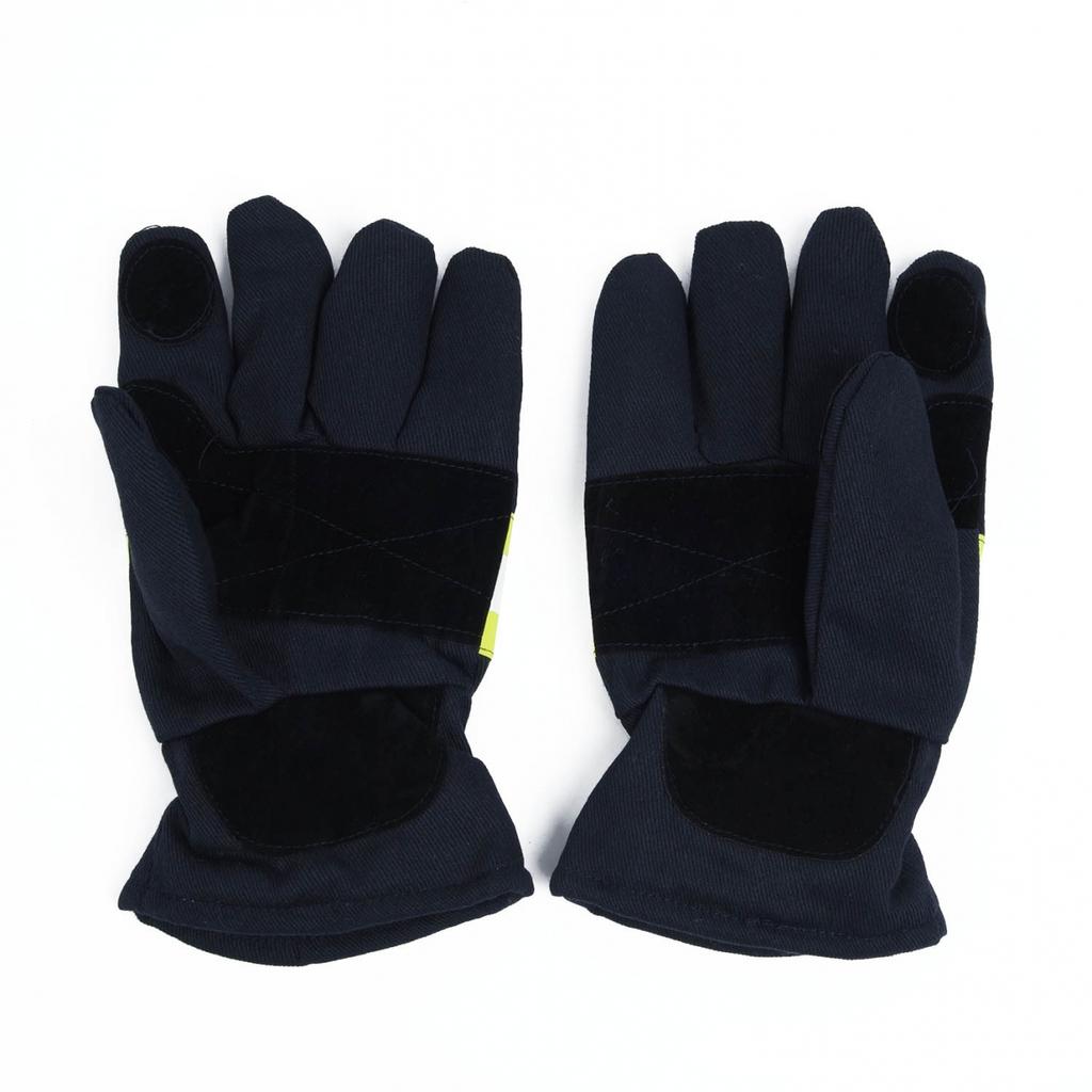 Super Feuerwehrhandschuhe Feuerfeste Hitzebeständige Handschuhe F0L6 Feuer-Einrichtungen