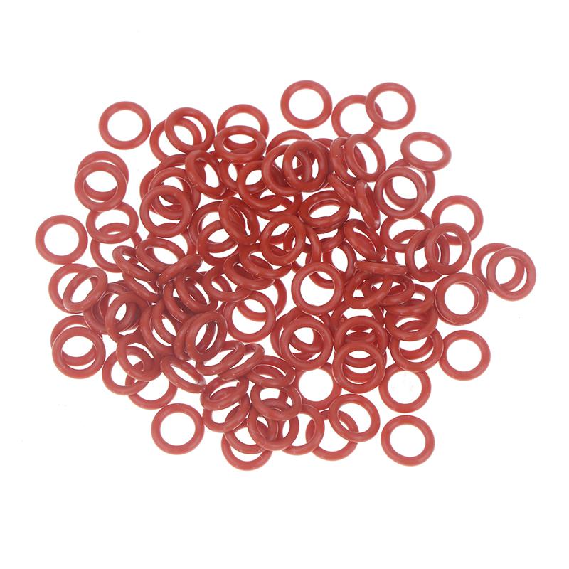 120 шт./пакет резиновое уплотнительное кольцо для клавиатуры, демпферы переключателей, аксессуары для клавиатур, демпферы для клавиатуры, уплотнительное кольцо для клавиш, заменяемая часть красный