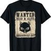 Science Funny Physics Wanted Dead & Alive Schroedingers Cat T-Shirt
