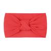 Unisex dětská čelenka s uzlem/Nylonový turban 13-24 měsíců Elastická omyvatelná ekologická pomůcka pro kojence a batolata