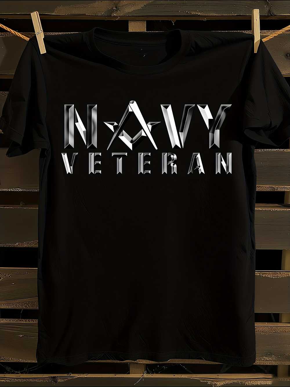 

100% Cotton Navy Veteran T-Shirt Mens Tshirt Womens Tshirts with Letters Print Short Sleeves T-Shirt Casual Street Tee Shirt Top XXXL