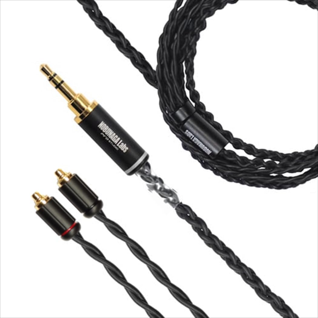 

NOBUNAGA Labs Hibari stereo exclusive OFC [3.5mm 3-pole mini/SENNHEISER MMCX] NLA-HBR tin-plated 4-core