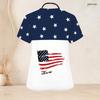 Women Plus Size Keyhole Neck Short Sleeve Printed Scrub Top With Front Pockets Black Gradient