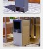 Stainless Steel Outdoor Trash Can for Parks and Commercial Areas