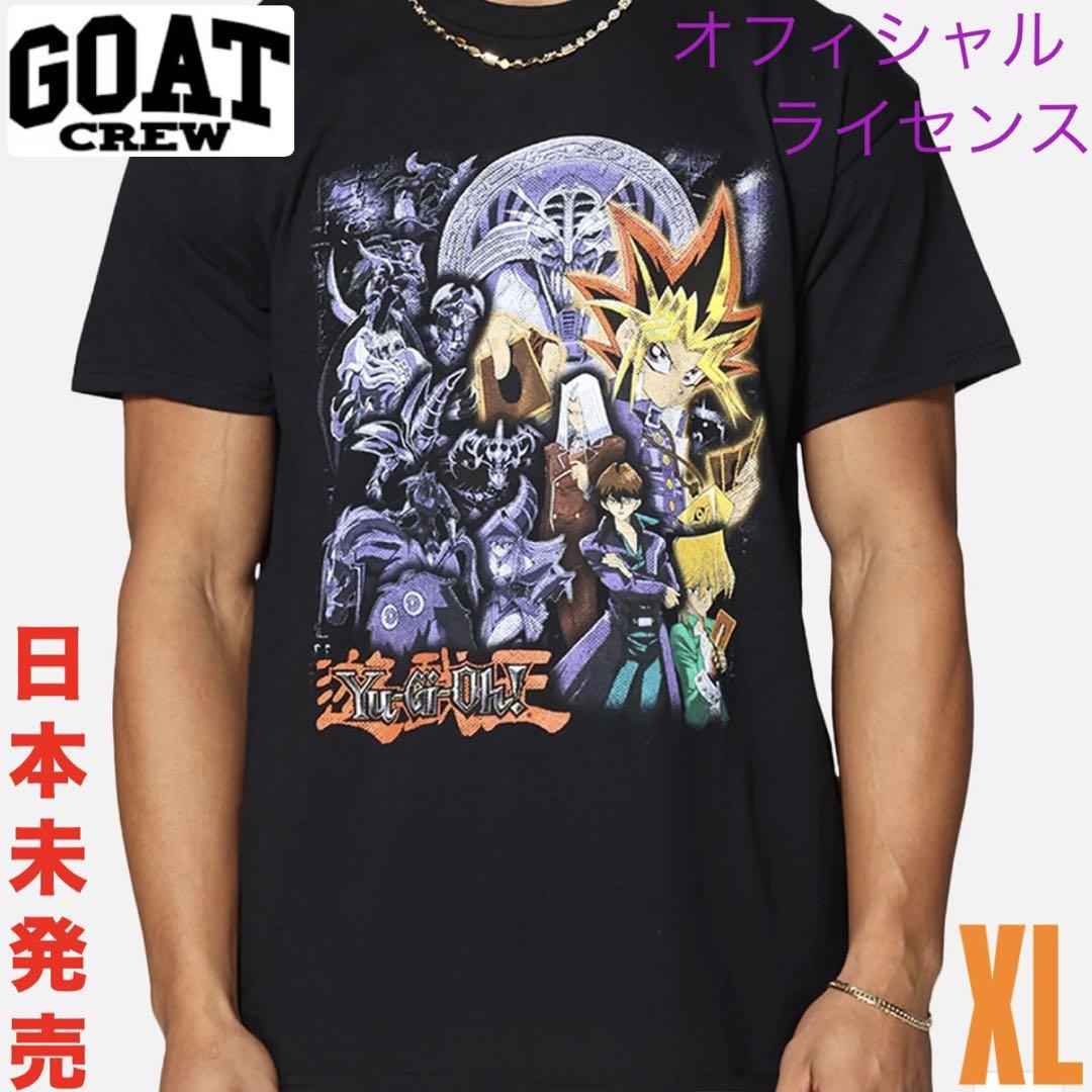 

[USED] GOAT CREW Yu-Gi-Oh! T-Shirt, XL, Black, Rare, Overseas Exclusive