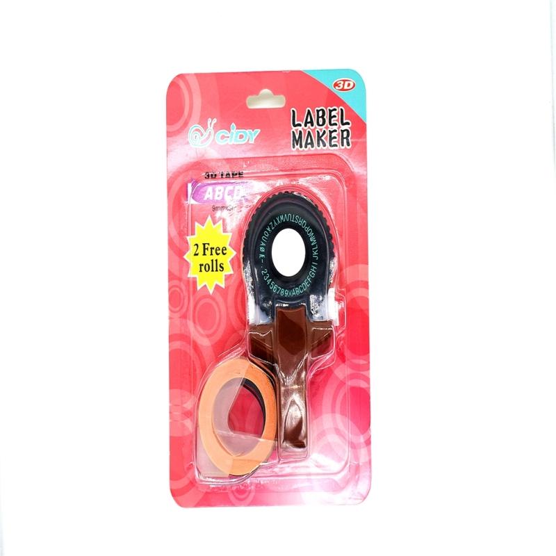C101 Mini DIY Manuală Bandă pentru mașină de scris cu majuscule Disk pentru etichetare în relief