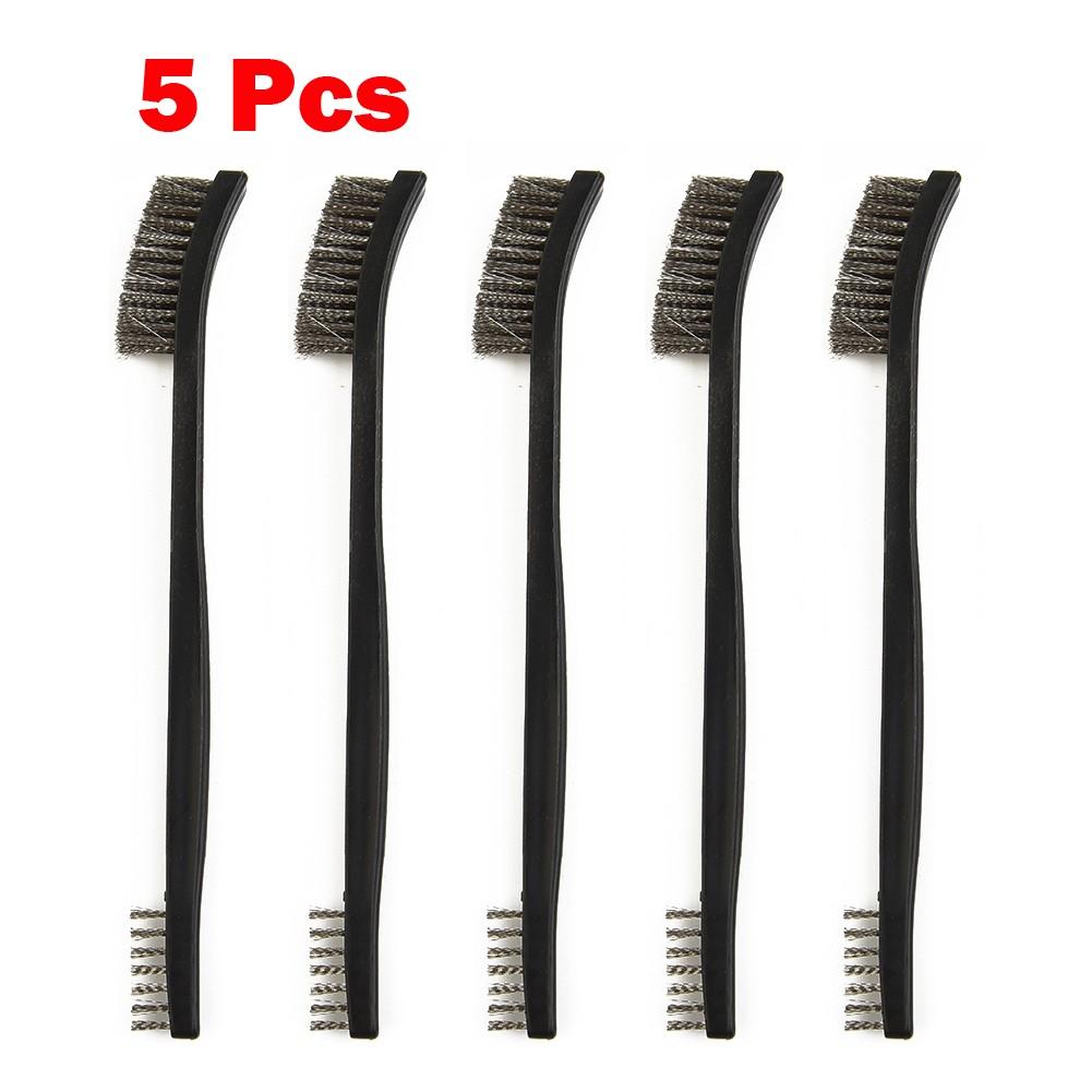 

Brush Light Scrubbing 5pc Brass Cleaning Polishing Steel Wire