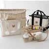 Korean INS Mommy Bag Large Capacity Bear Handbag New Lightweight Storage Mom Baby Bag