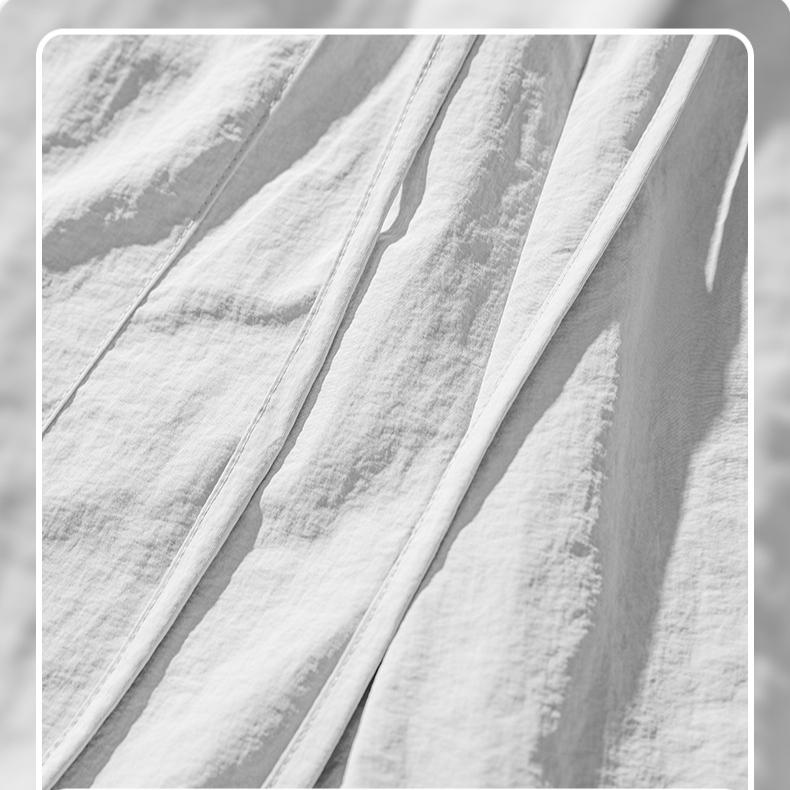 Męskie spodnie wiosenno-jesienne o lekko szerokiej prostej nogawce, jednolite, luźne, casualowe spodnie robocze ze sznurkiem, sportowe długie spodnie