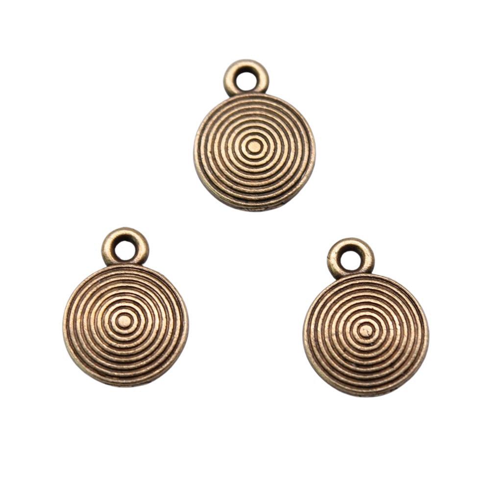 

Sunburst Oval Charms Swirls Pendants For Bohemian Themed Jewelry Accessories A18-10pcs-9x12mm
