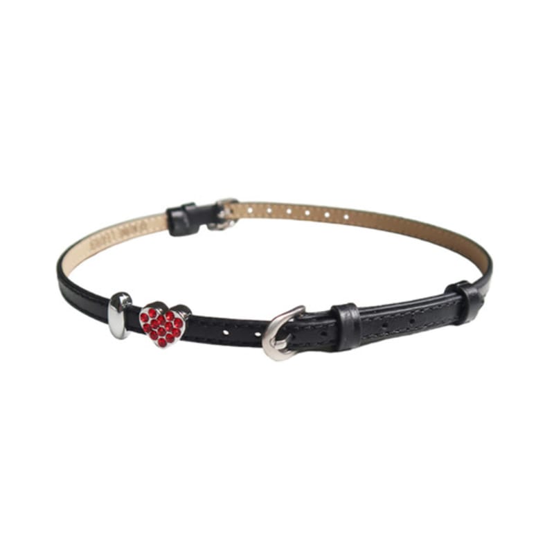 

821ВЕБСЕРВІС Я ЛЮБЛЮ чокер 2в1 (чорний) black