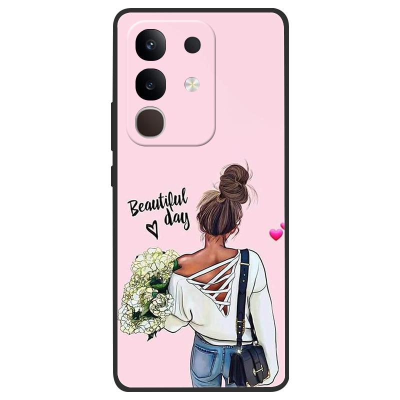 Phone Case For Vivo Y29 4G Cases Soft Silicone Cover For VIVO T4X 5G Fashion Case 2025  Shockproof Cover Full Protector Shells
